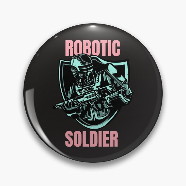 Item preview, Robotic Soldier designed and sold by MerchByCraig.