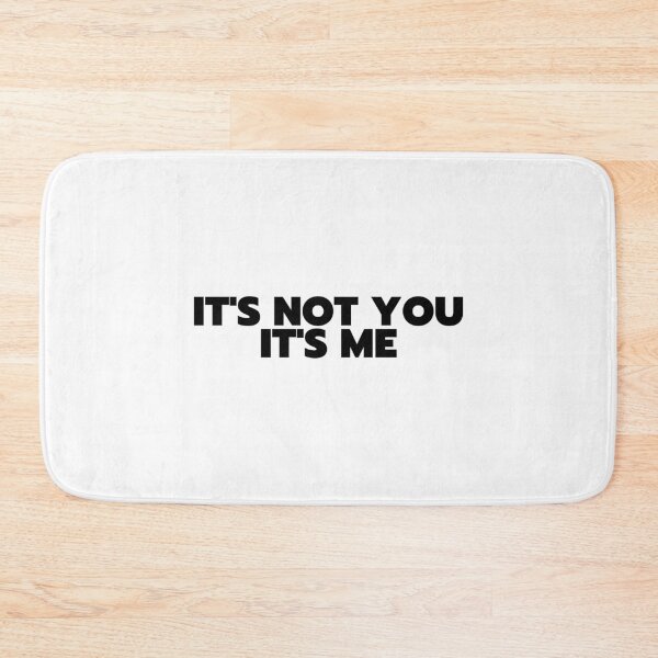 Item preview, "It's Not You It's Me" - White Lie Party Print designed and sold by TopTrendNow.