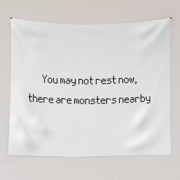 Item preview, You may not rest now there are monsters nearby minecraft designed and sold by DragonJake.