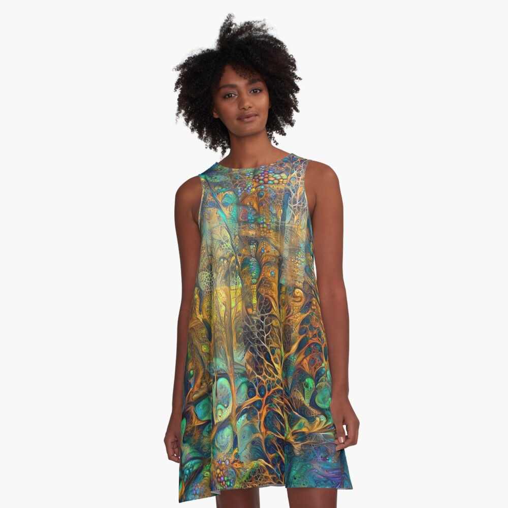Item preview, A-Line Dress designed and sold by blackhalt.