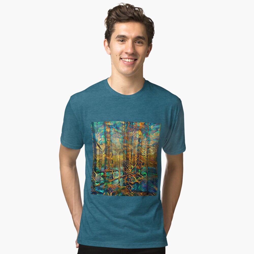 Item preview, Tri-blend T-Shirt designed and sold by blackhalt.