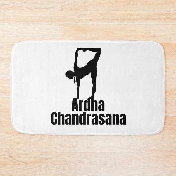 Item preview, Yoga Pose Half Moon. Ardha Chandrasana designed and sold by Damitparasayo.