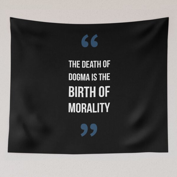 Item preview, The death of dogma - Kant Philosophy Quote designed and sold by Jamiecsmith1986.