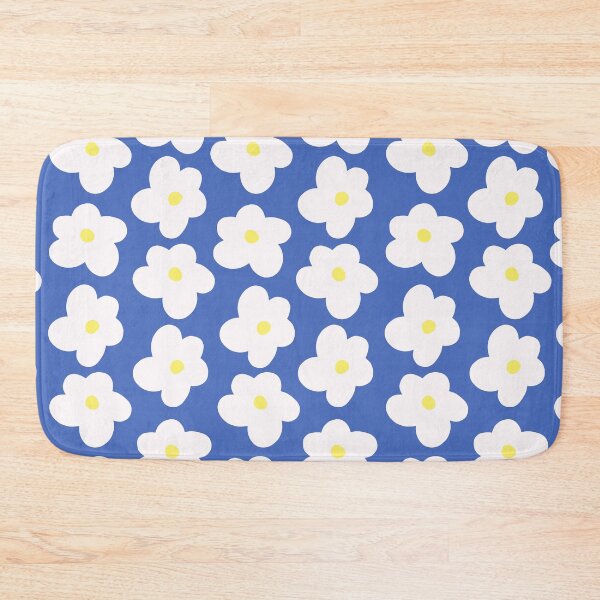 Item preview, White Flowers With Yellow Centers Pattern designed and sold by SofiaSava01.