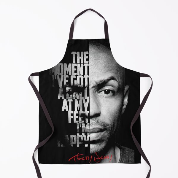 Item preview, Black and white Thierry Henry quote. designed and sold by Enea Kelo.