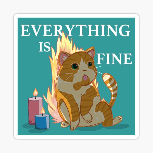 Cats&Candles Sticker