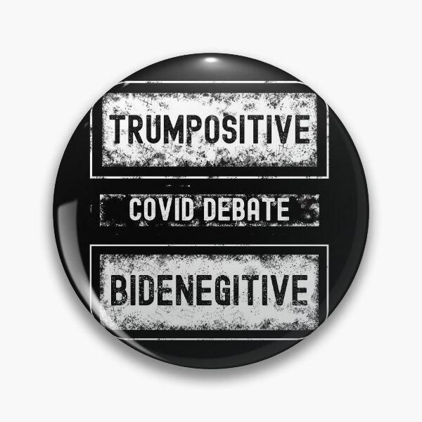 Item preview, Trump prueba positivo Covid Debate Biden Vintage Retro designed and sold by Beluved.