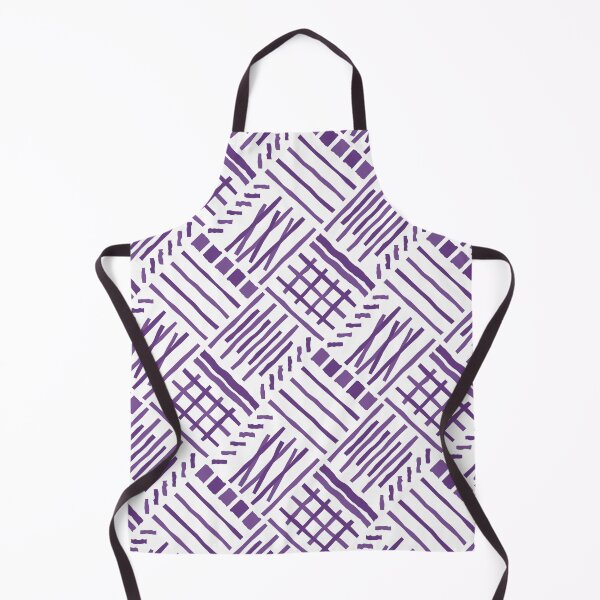 Item preview, Hand-drawn Crossing Lines Pattern – Purple designed and sold by RoguePatterns.