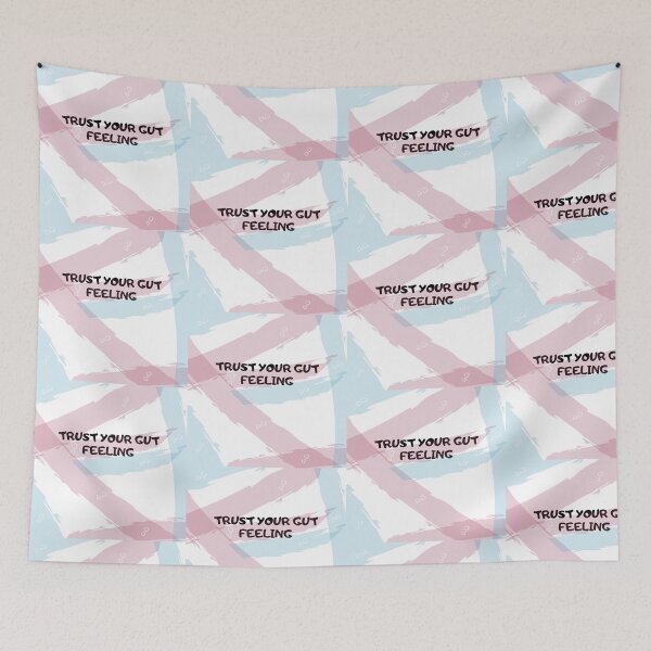 Item preview, Pastel "Trust your gut feeling" quote. designed and sold by IVSapparel.