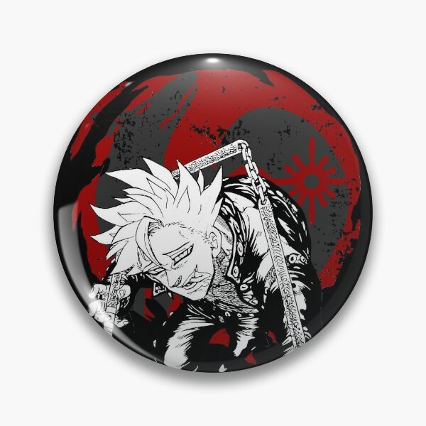 The Seven Deadly Sins Anime Badge Meliodas Ban King Nanatsu no Taizai Cute  Metal Badge Brooch