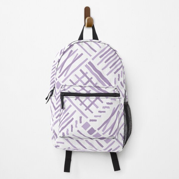 Item preview, Hand-drawn Crossing Lines Pattern – Lilac designed and sold by RoguePatterns.