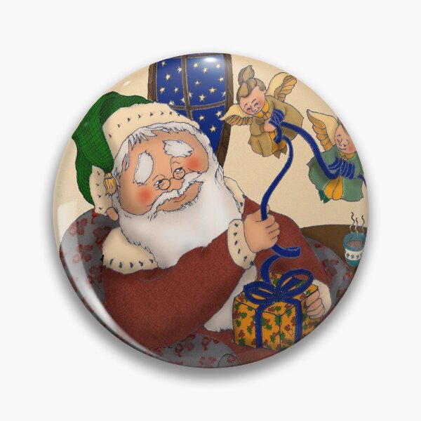 Item preview, Santa Gets A Little Help designed and sold by Vera Sansone Chazen (veraspeaks).
