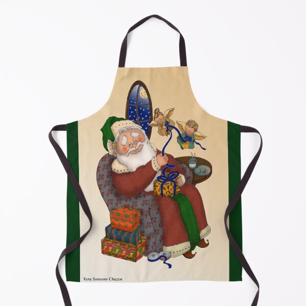 Item preview, Santa Gets A Little Help designed and sold by Vera Sansone Chazen (veraspeaks).