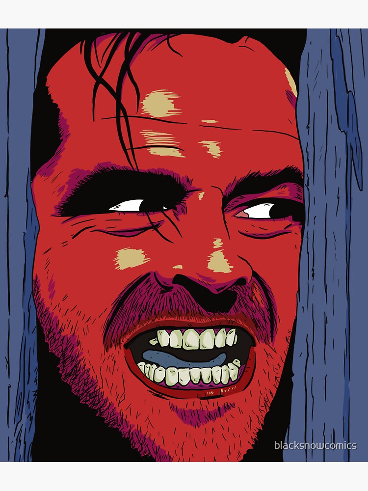 Here's Johnny The Shining 3 Layer Stencil Set, Stencil Stop