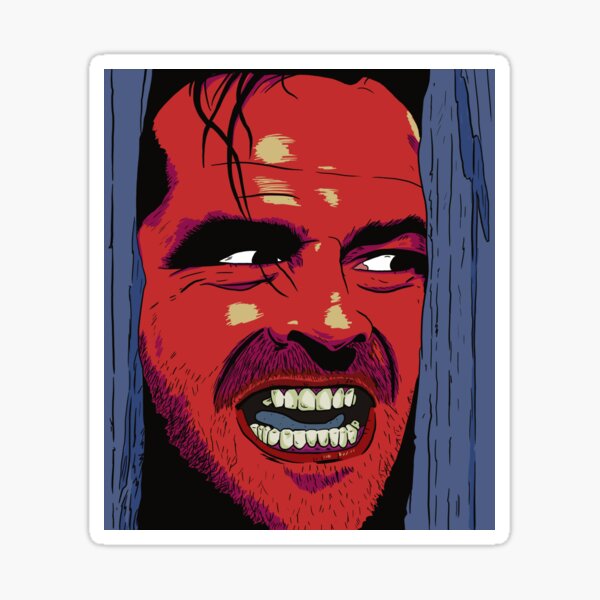 Here's Johnny The Shining 3 Layer Stencil Set