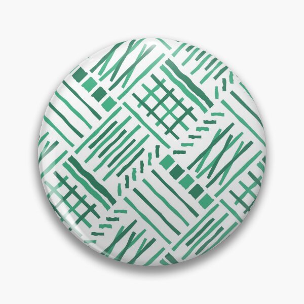 Item preview, Hand-drawn Crossing Lines Pattern – Green designed and sold by RoguePatterns.