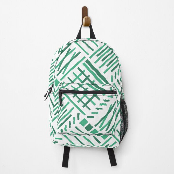 Item preview, Hand-drawn Crossing Lines Pattern – Green designed and sold by RoguePatterns.