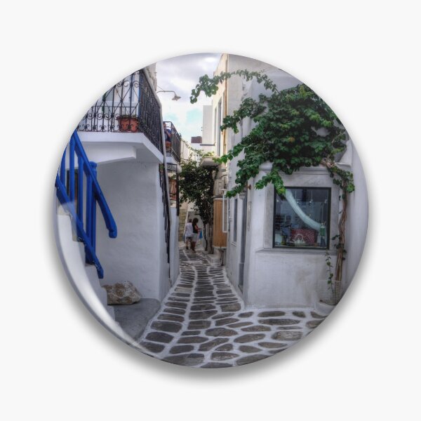 Item preview, Residential Streets of Mykonos designed and sold by tomg.