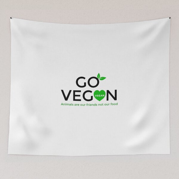 Item preview, GO VEGAN : animals are our friends not our food designed and sold by HMMOUCH.