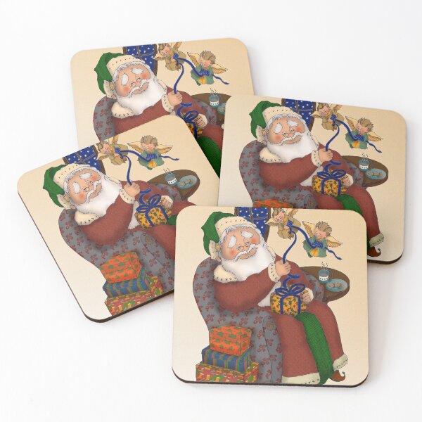 Item preview, Santa Gets A Little Help designed and sold by Vera Sansone Chazen (veraspeaks).
