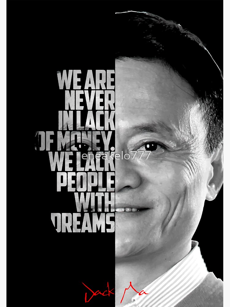 Jack Ma Quotes Stickers for Sale | Redbubble