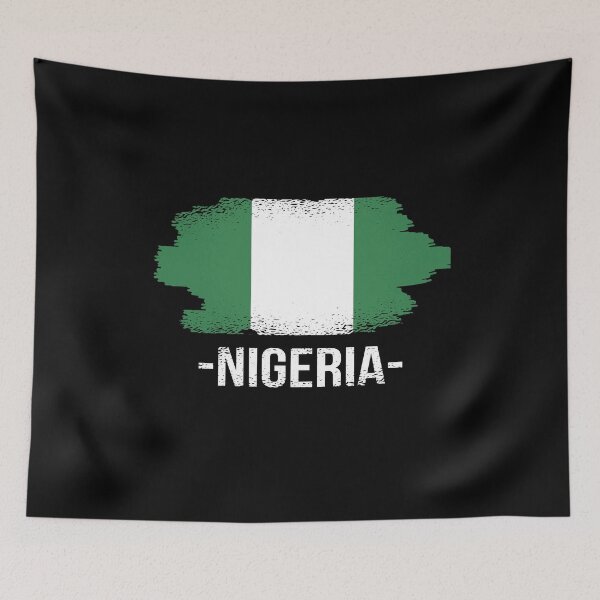 Item preview, Flag of Nigeria designed and sold by shirtystar.