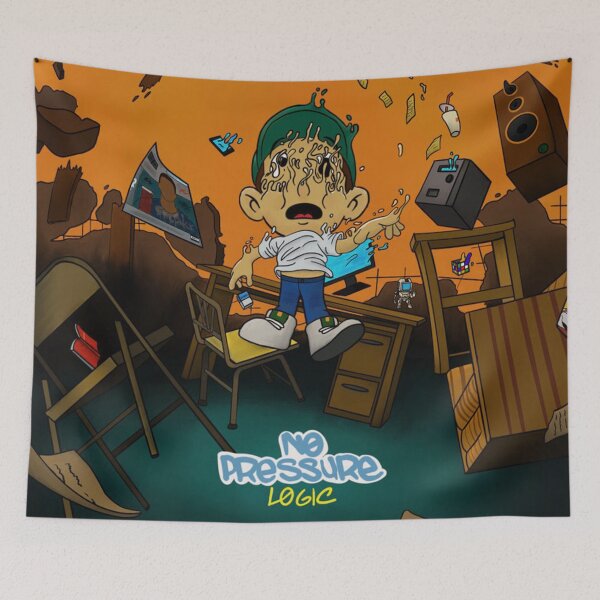 Item preview, Logic No Pressure Cartoon Melting designed and sold by SandblockBass.