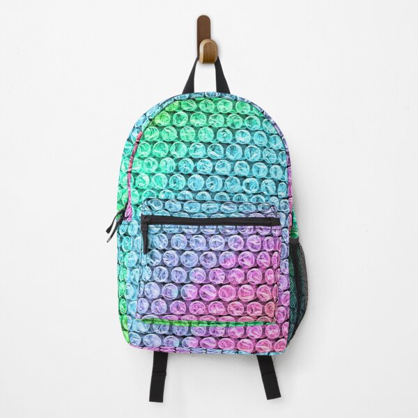 Girls 'Unicorn Squad' Textured Iridescent Backpack