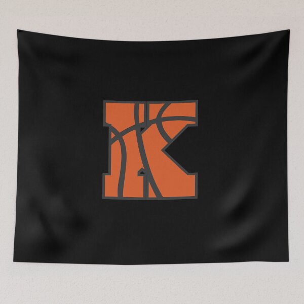 Item preview, Letter K Monogram | Basketball designed and sold by SerendipityNow.
