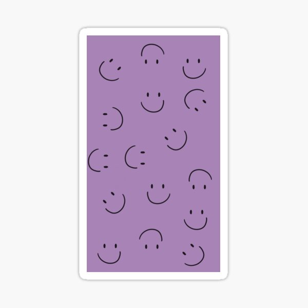 Purple Smiley Faces