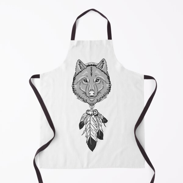 Item preview, Wolf Dream Catcher designed and sold by Andrea Quirarte.