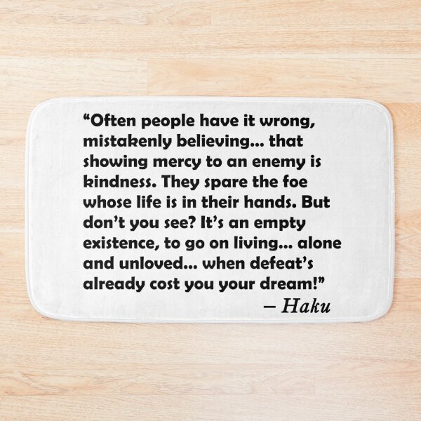 Item preview, Haku quote designed and sold by ExploreStore.
