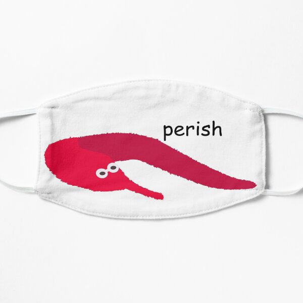 Perish Worm On A String Flat Mask