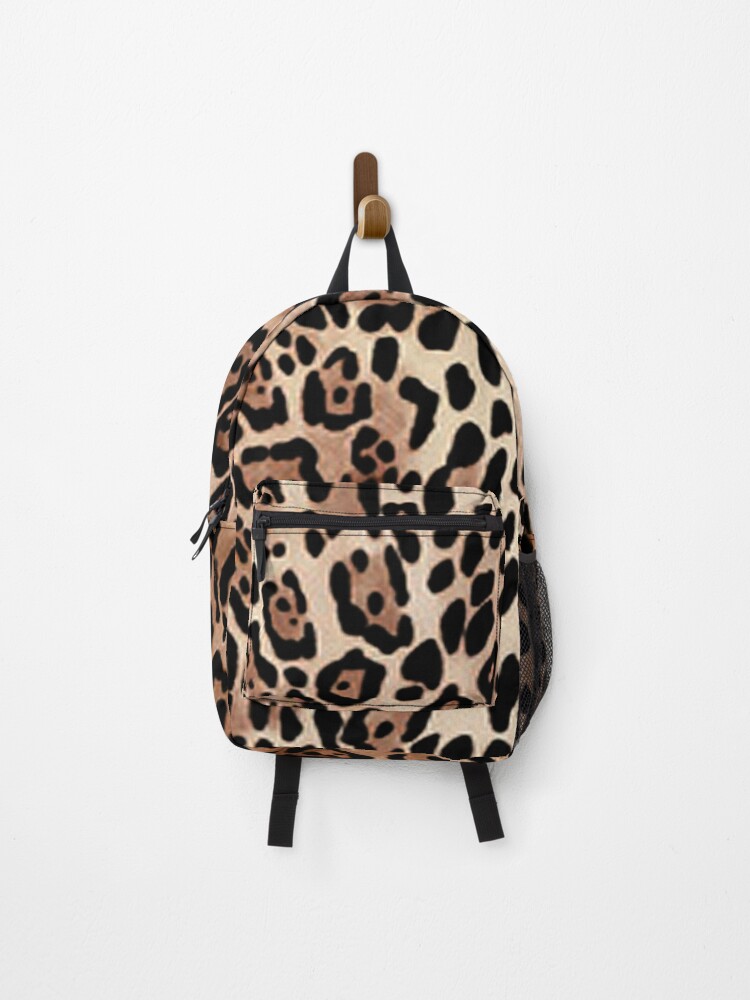 MeowMeowz Retro 80s Thrift Shop - Fuzzy leopard-print retro backpack! It  includes internal pockets and is in excellent condition. Visit us to check  more of our backpacks, purses, tote bags and so