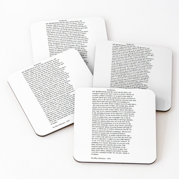 Item preview, Desiderata designed and sold by HDartroute.