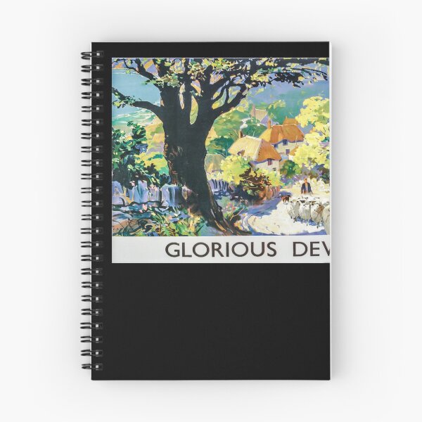 Item preview, Glorious Devon viejo poster designed and sold by CorasPosters.