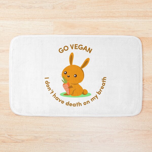 Item preview, go vegan : i don't have death on my breath designed and sold by HMMOUCH.