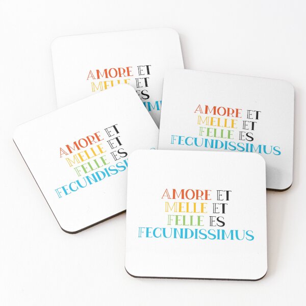 Item preview, Amore Et Melle Et Felle Es Fecundissimus designed and sold by StillInBeta.