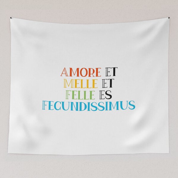 Item preview, Amore Et Melle Et Felle Es Fecundissimus designed and sold by StillInBeta.
