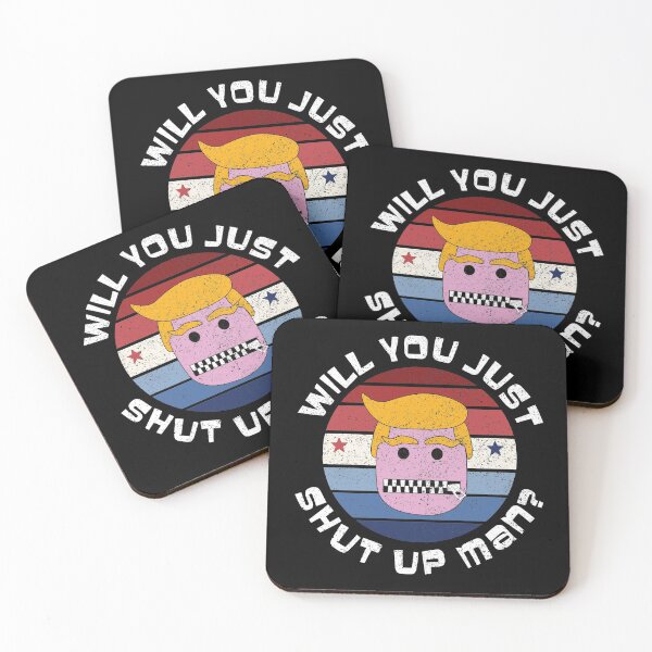 Item preview, Will you shut up man? Presidential election debate 2020 designed and sold by ReluctantChickn.