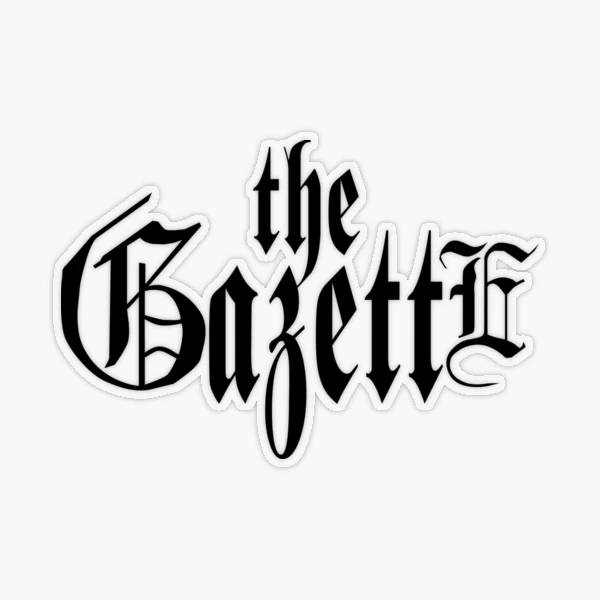 the gazette Tシャツ 20th xlサイズ 試着のみ ガゼット 黒