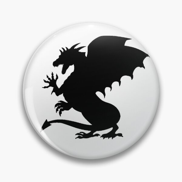 Item preview, Dragon Silhouette Symbol designed and sold by Darcy777.