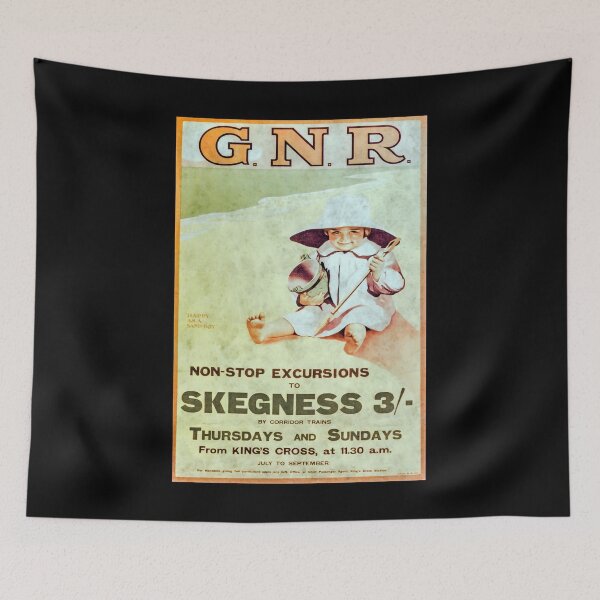 Item preview, Skegness retro poster designed and sold by CorasPosters.
