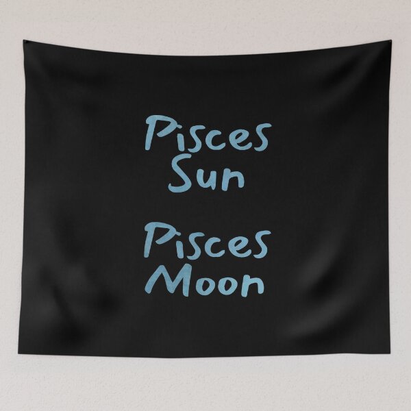 Item preview, Pisces Sun Pisces Moon Text designed and sold by leomooncreates.