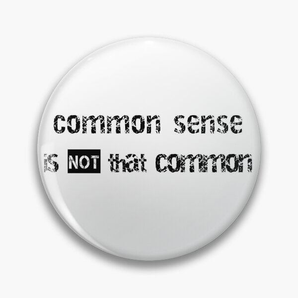 Item preview, Common sense  designed and sold by Togoben.