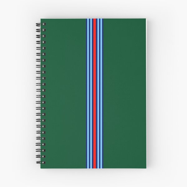 Item preview, Martini Racing Stripes on British Racing Green – Vintage Motorsport Livery, Classic Racing Design designed and sold by Road To Track.