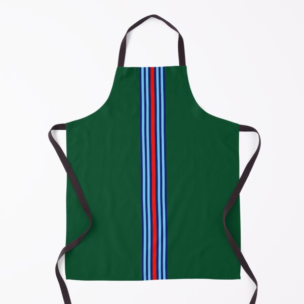 Item preview, Martini Racing Stripes on British Racing Green – Vintage Motorsport Livery, Classic Racing Design designed and sold by Road To Track.