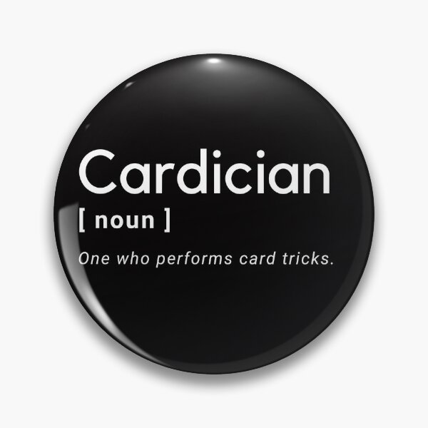 Item preview, Cardician Definition designed and sold by DoubleLifted.