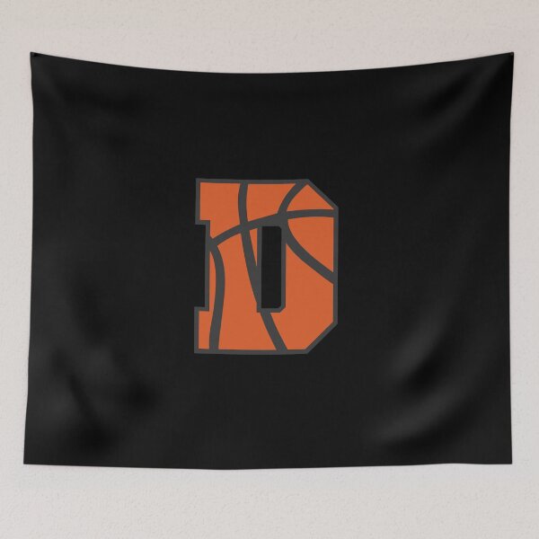 Item preview, Letter D Monogram | Basketball designed and sold by SerendipityNow.