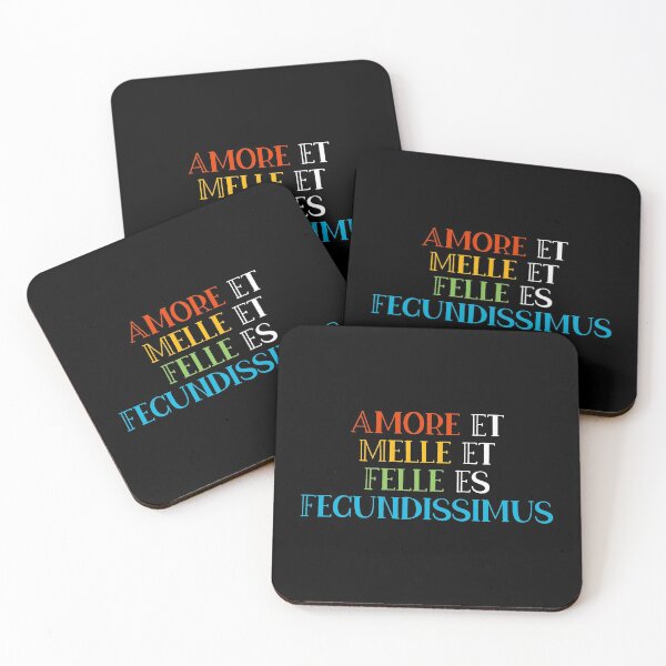 Item preview, Amore Et Melle Et Felle Es Fecundissimus designed and sold by StillInBeta.